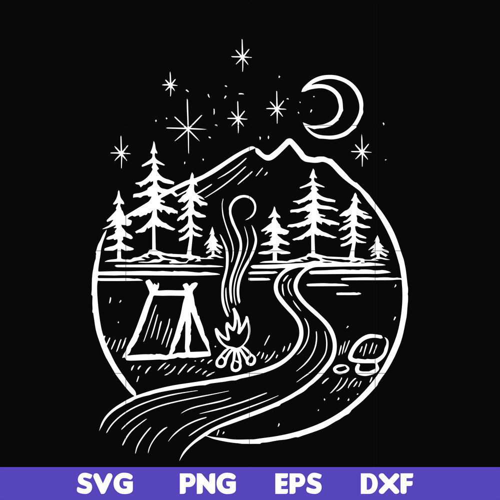 FN00049-Camping svg, png, dxf, eps file FN00049.jpg