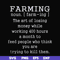 FN000688-Farming the art of losing money while working 400 hours a month to feed people who think you are trying to kill them svg, png, dxf, eps file FN000688.j