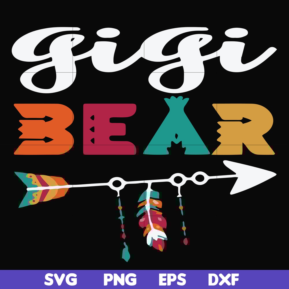 FN000698-Gigi bear svg, png, dxf, eps file FN000698.jpg