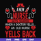 FN000916-A new nurse gets scared when a doctor yells an old nurse yells back svg, png, dxf, eps file FN000916.jpg