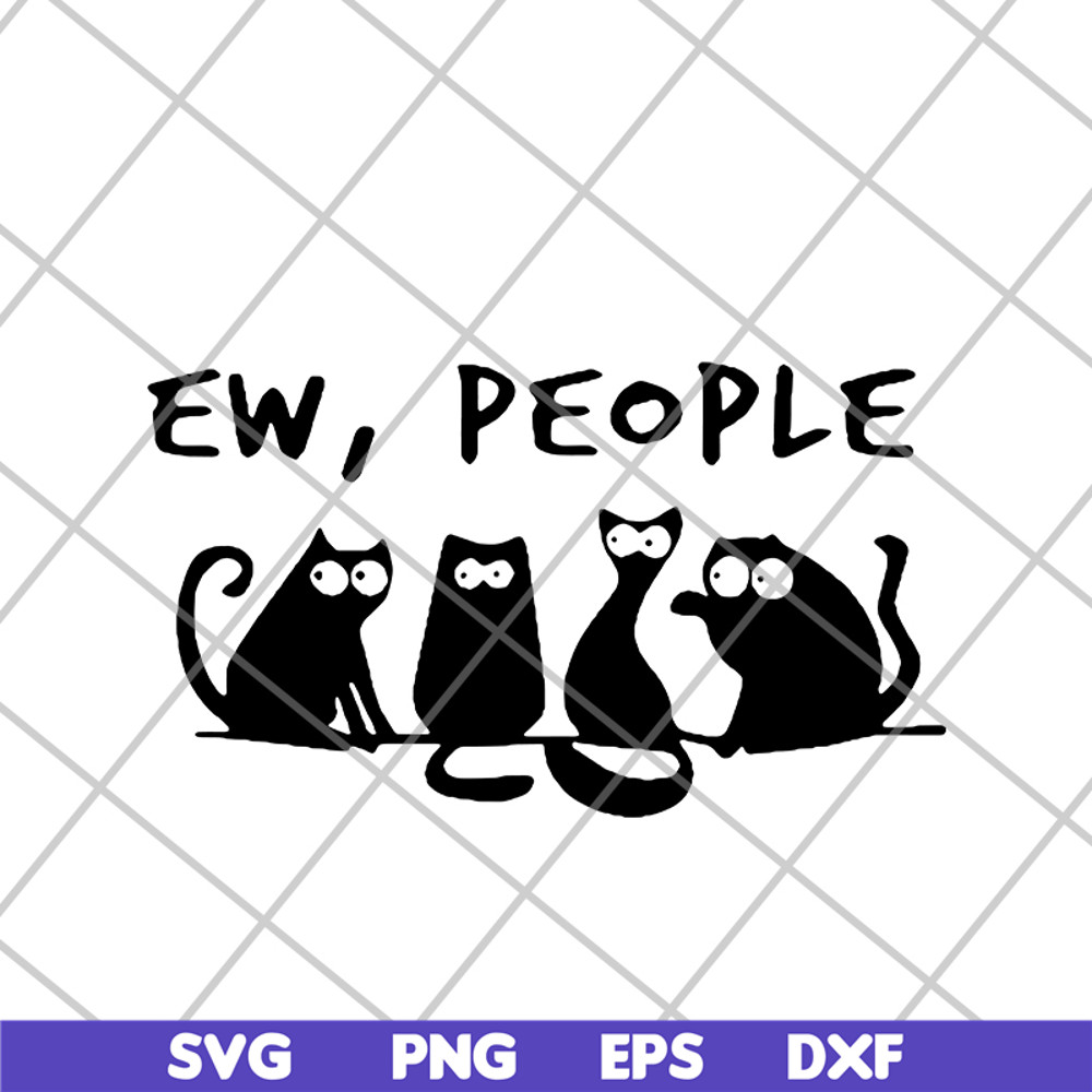 FN11062114-Ew people cats svg, png, dxf, eps digital file FN11062114.jpg