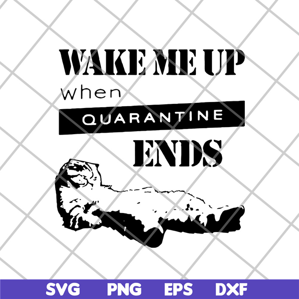 FN14062107-Wake me up when quarantine svg, png, dxf, eps digital file FN14062107.jpg
