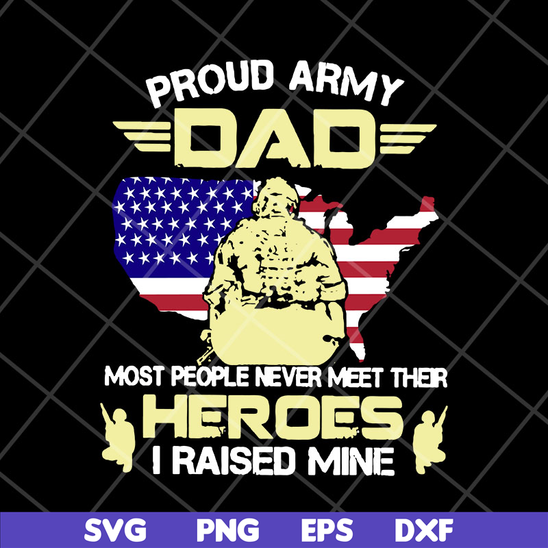 FTD10052107-proud army dad svg, png, dxf, eps digital file FTD10052107.jpg