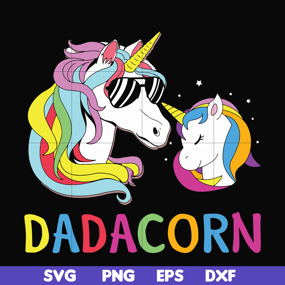 FTD123-Dadacorn svg, png, dxf, eps, digital file FTD123.jpg