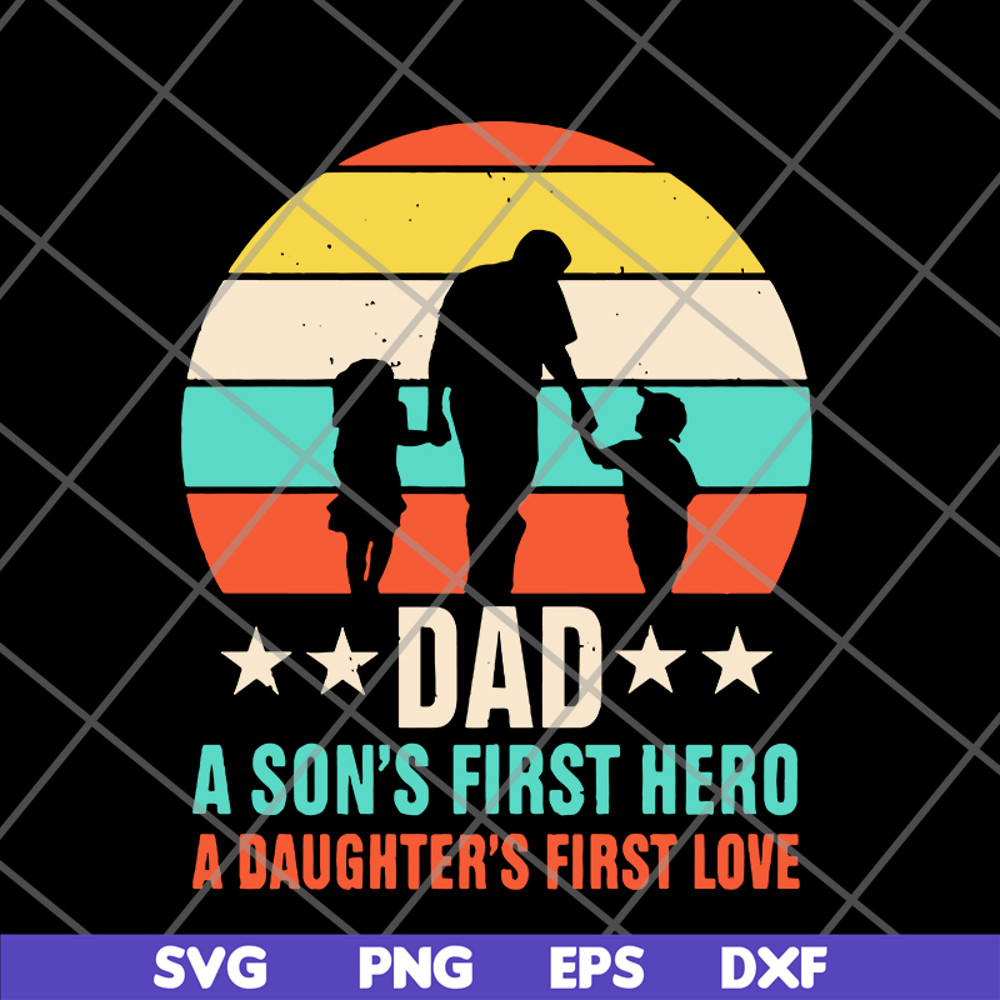 FTD28052106- Dad a a son's first first love hero svg, png, dxf, eps digital file FTD28052106.jpg