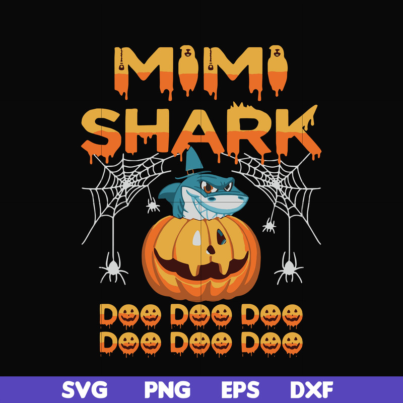 HLW0160-Mimi shark svg, png, dxf, eps digital file HLW0160.jpg