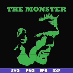 the monster frankenstein svg, halloween svg, png, dxf, eps digital file hlw23072022