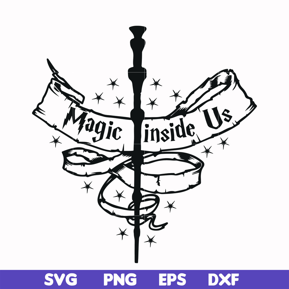 HRPT00020-Magic inside us svg, png, dxf, eps file HRPT00020.jpg