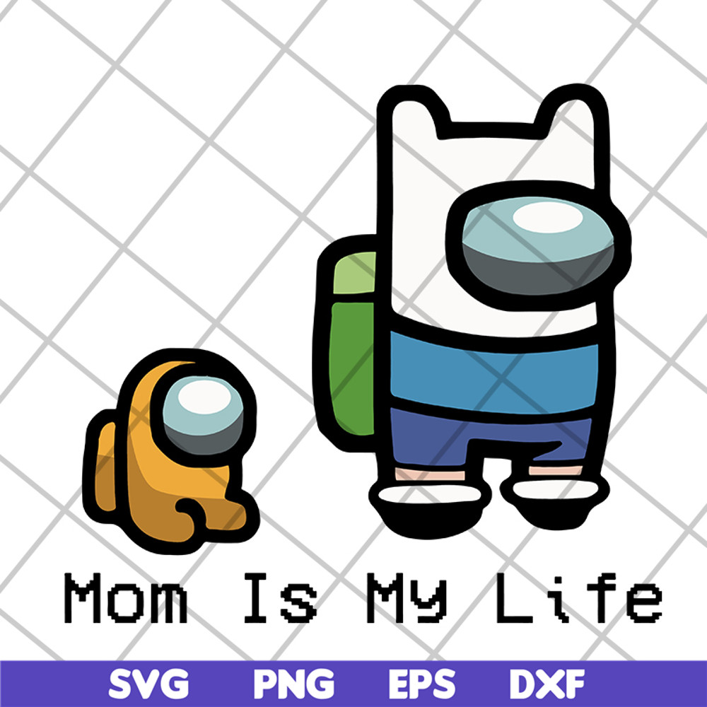 MTD04042125-mom is my life svg, Mother's day svg, eps, png, dxf digital file MTD04042125.jpg