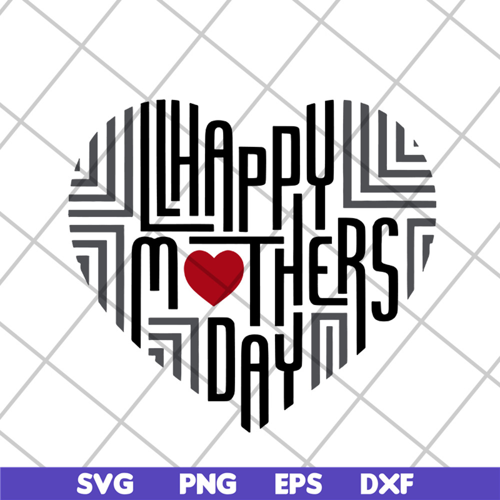 MTD04042128-Happy mother's day svg, Mother's day svg, eps, png, dxf digital file MTD04042128.jpg