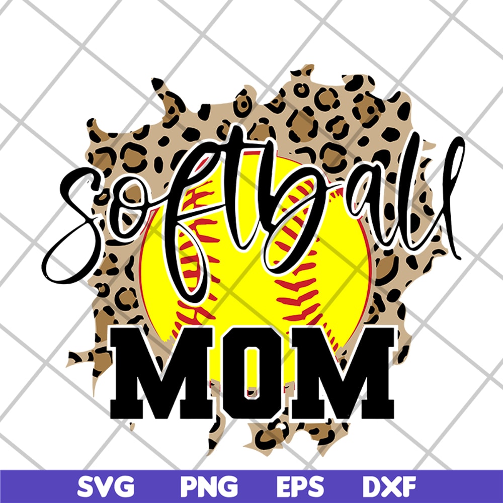 MTD05042127-Sofball mom svg, Mother's day svg, eps, png, dxf digital file MTD05042127.jpg