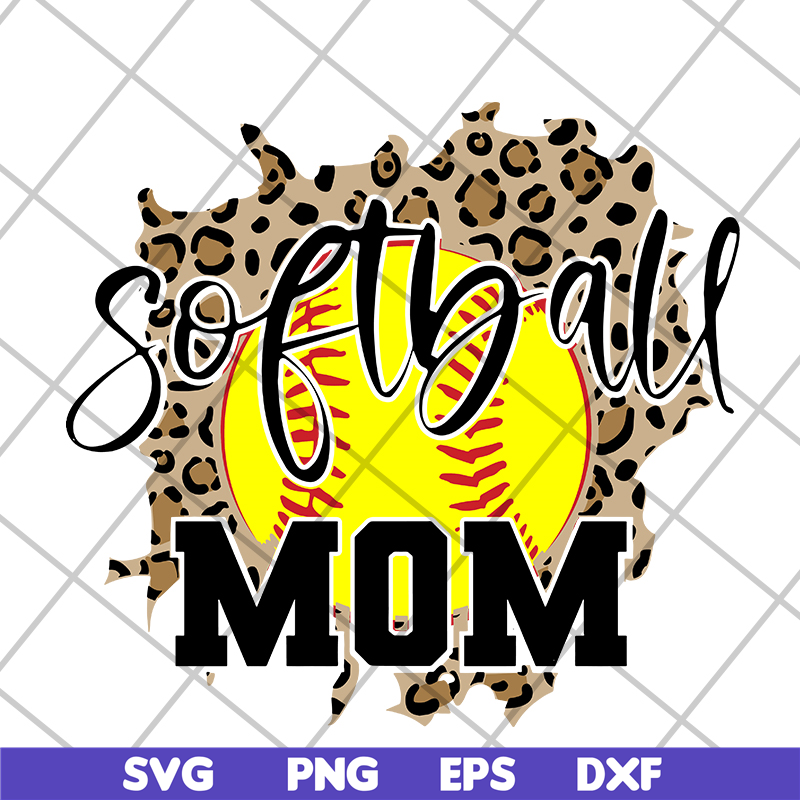 MTD05042127-Sofball mom svg, Mother's day svg, eps, png, dxf digital file MTD05042127.jpg