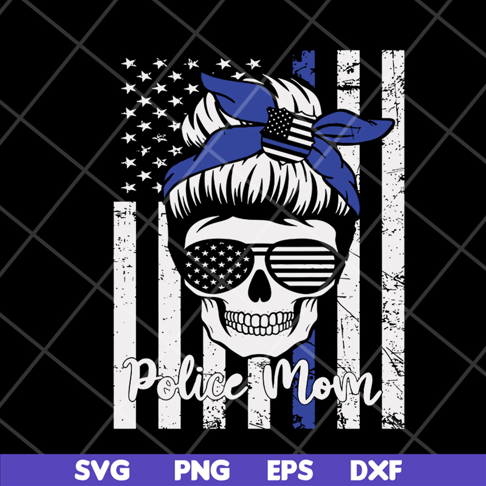 MTD05042130-Police mom svg, Mother's day svg, eps, png, dxf digital file MTD05042130.jpg