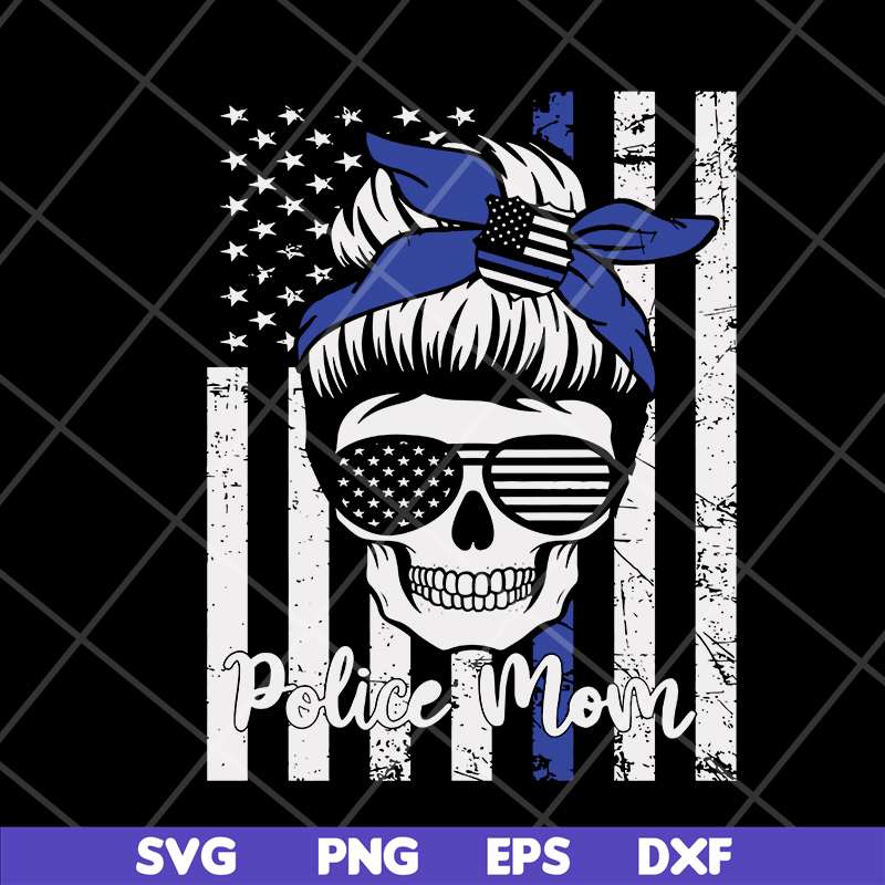 MTD05042130-Police mom svg, Mother's day svg, eps, png, dxf digital file MTD05042130.jpg
