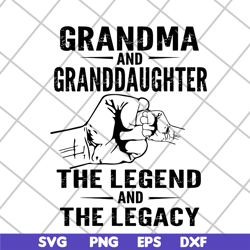 grandma and granddaughter svg, mother's day svg, eps, png, dxf digital file mtd05042141