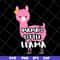 MTD13042105-mama's little llama svg, Mother's day svg, eps, png, dxf digital file MTD13042105.jpg