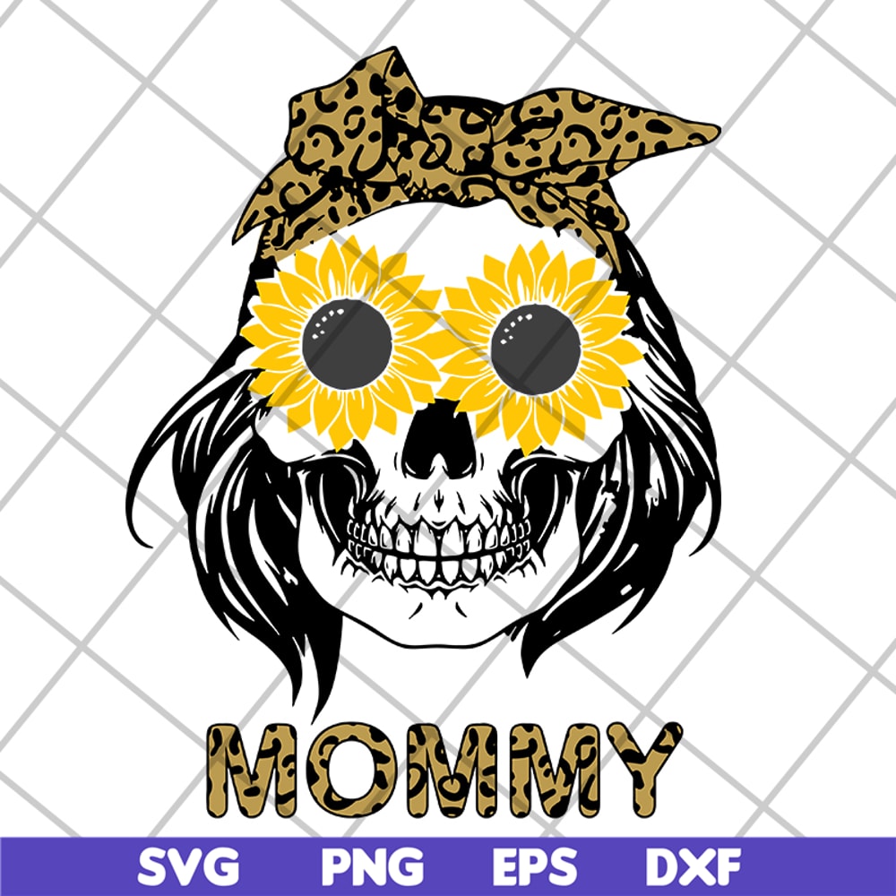 MTD13042133-Mommy skull svg, Mother's day svg, eps, png, dxf digital file MTD13042133.jpg