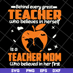 teacher mom svg, mother's day svg, eps, png, dxf digital file mtd15042109