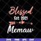 MTD16042138-Womens Blessed Memaw Est 2021 svg, Mother's day svg, eps, png, dxf digital file MTD16042138.jpg