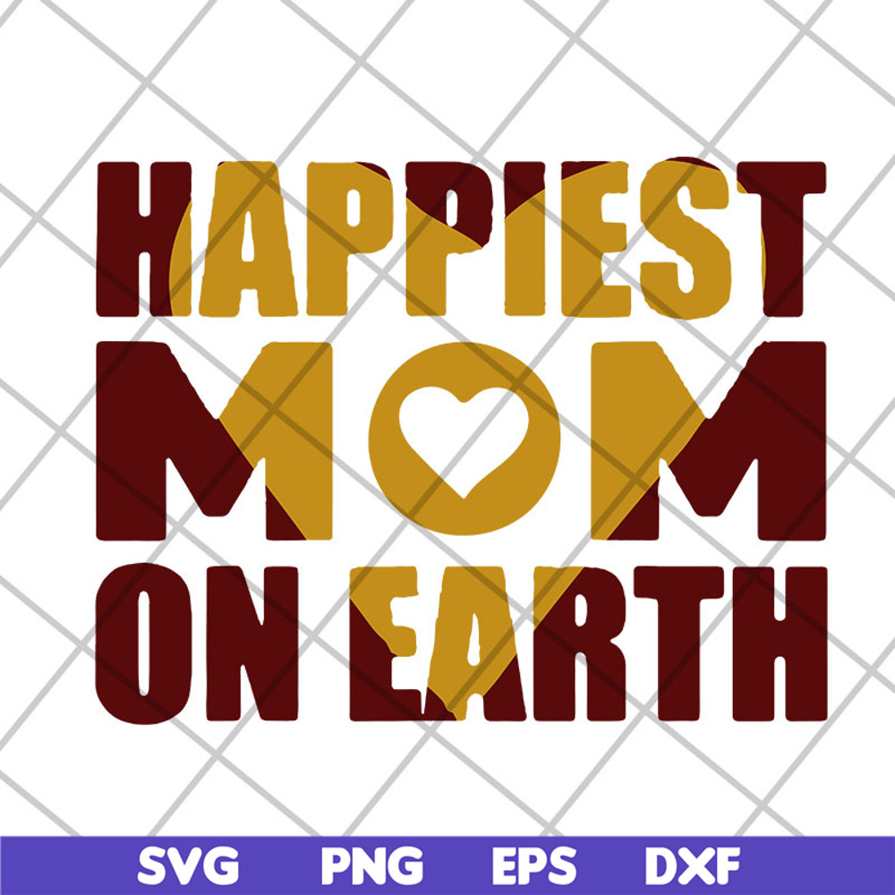 MTD23042138-Happiest mom on earth svg, Mother's day svg, eps, png, dxf digital file MTD23042138.jpg