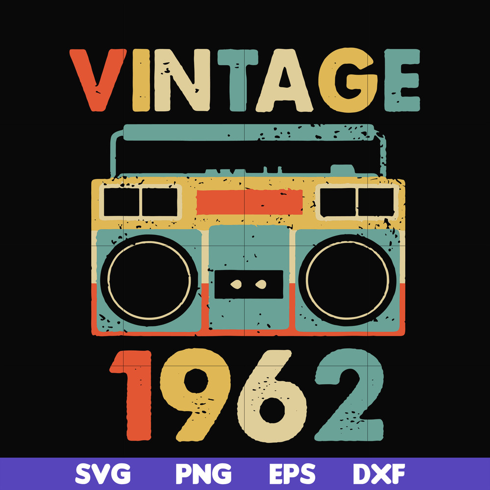 NBD0004-Vintage November 1962 svg, png, dxf, eps digital file NBD0004.jpg