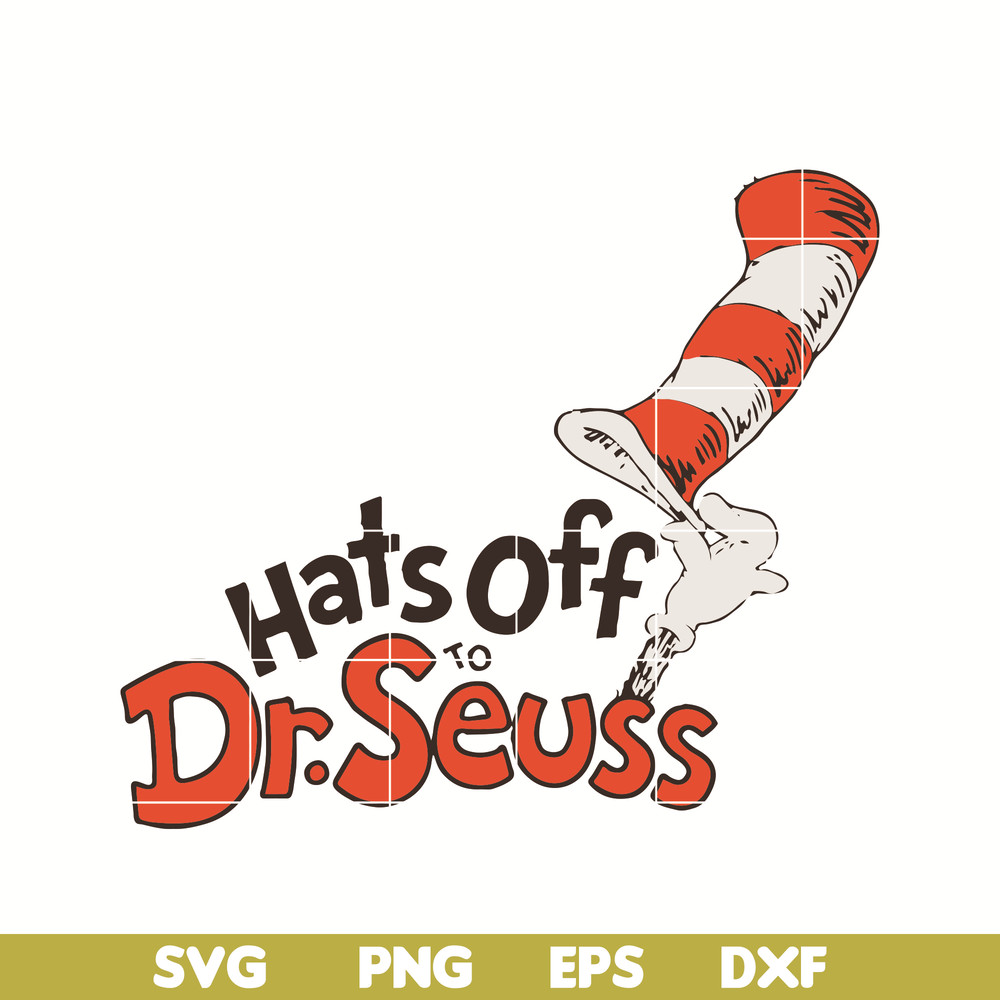 DR05012114-Hats Off Dr Seuss svg, Cat in the Hat svg, dr svg, png, dxf, eps digital file DR05012114.jpg