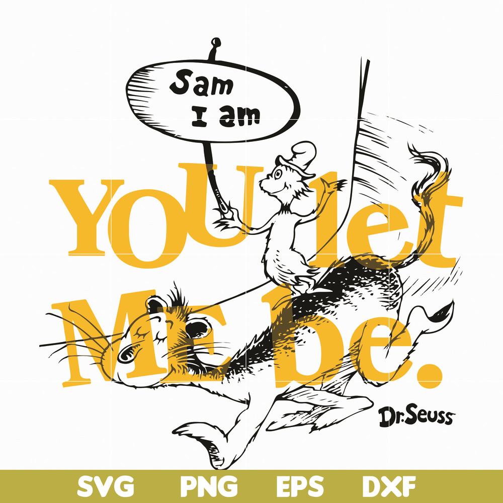 DR05012124-Sam i am svg, you let me be svg, The Cat in the Hat svg, dr svg, png, dxf, eps file DR05012124.jpg