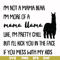 FN000263-I'm not a mama bear I'm more of a mama llama Uke I'm pretty chill but I'll kick you in the face if you mess with my kids svg, png, dxf, eps file FN0002