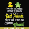 FN00034-Turtles are green ducks go quack we're best friends cause our heads are equally whack svg, png, dxf, eps file FN00034.jpg