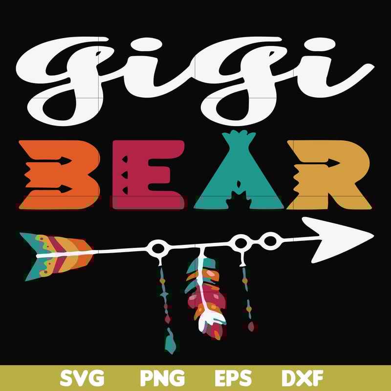 FN000698-Gigi bear svg, png, dxf, eps file FN000698.jpg