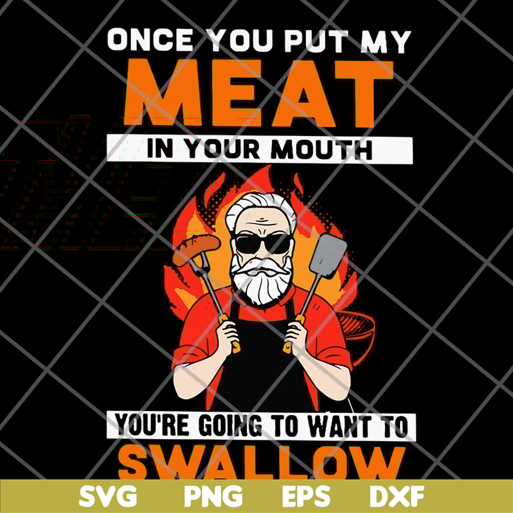 FN11062106- Old Man BBQ Funny svg, png, dxf, eps digital file FN11062106.jpg