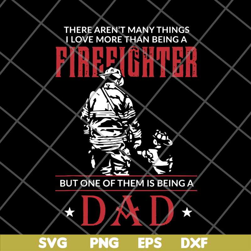 FTD03062108- Firefighter Dad & Son T Shirt Daddy Father's Day.jpg
