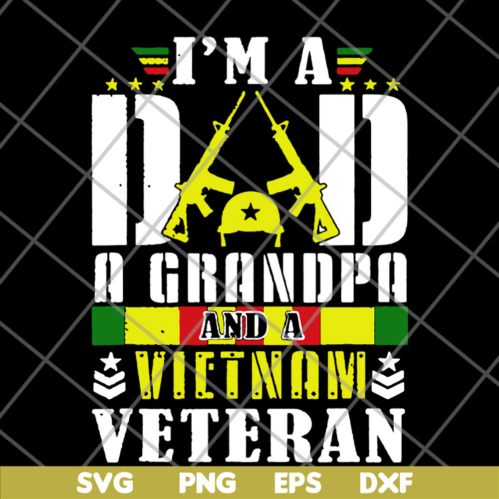 FTD03062110-I'm a dad a grandpa svg, png, dxf, eps digital file FTD03062110.jpg