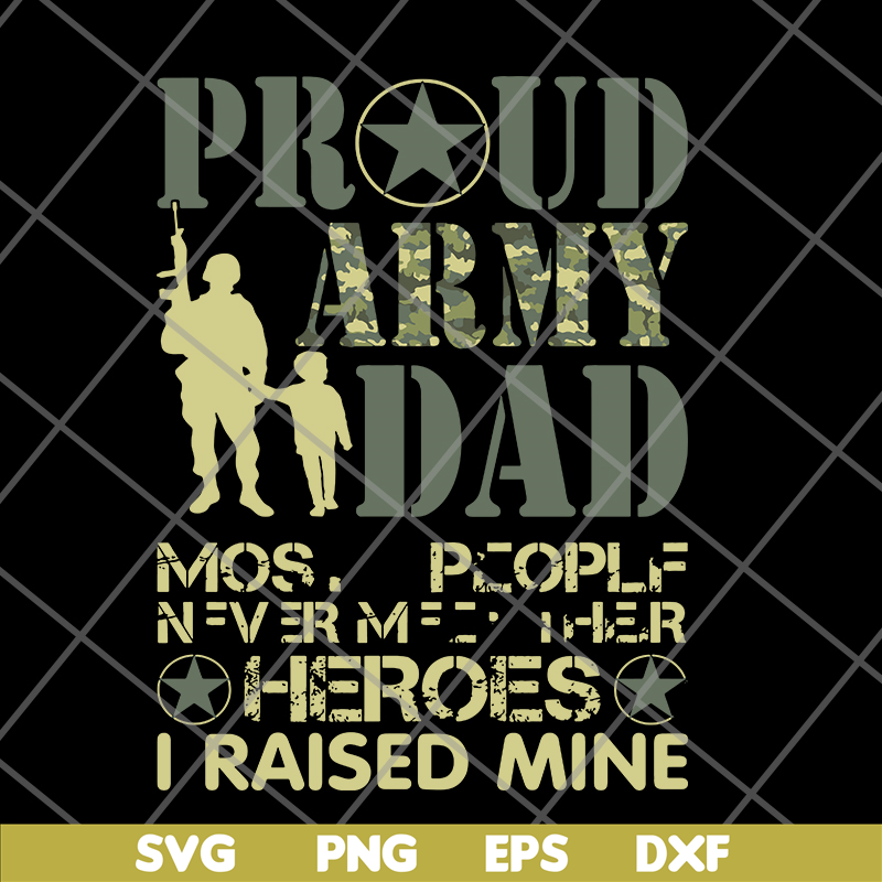 FTD04062105-Proud army dad svg, png, dxf, eps digital file FTD04062105.jpg