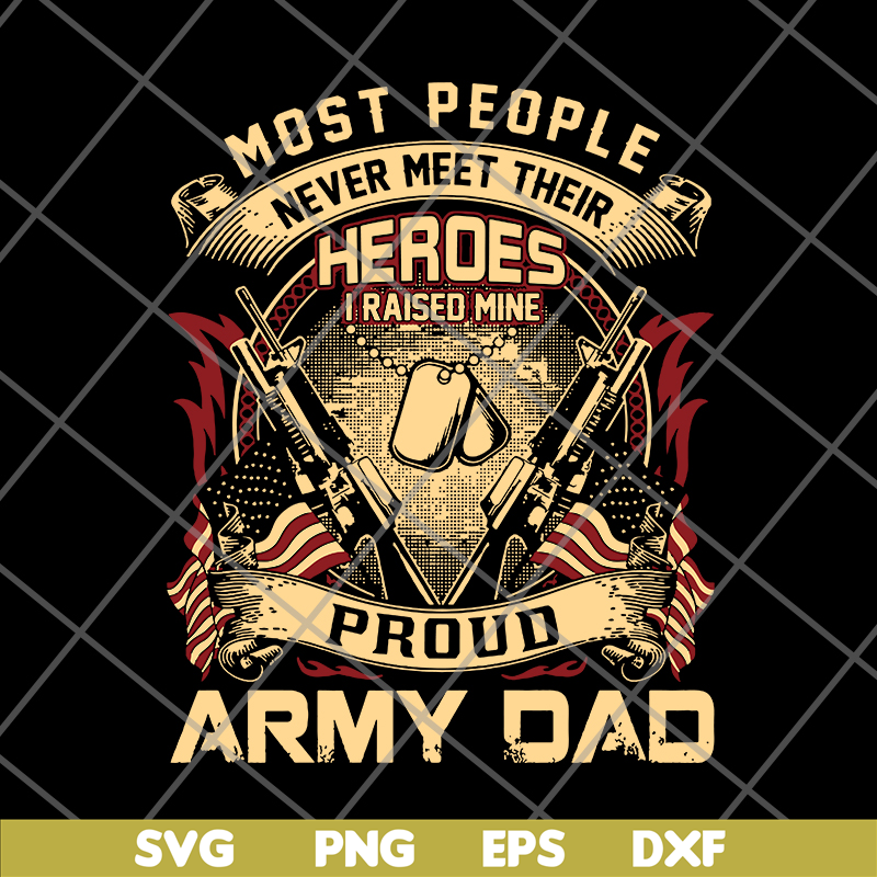 FTD04062113-Most People Never Meet Their Heroes svg, png, dxf, eps digital file FTD04062113.jpg