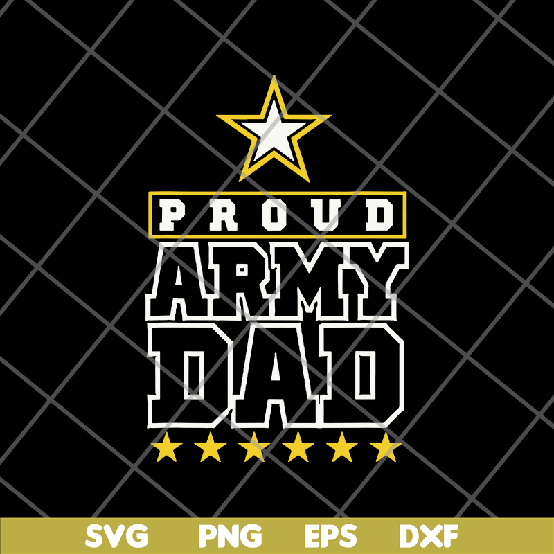 FTD04062115-Proud army dad svg, png, dxf, eps digital file FTD04062115.jpg