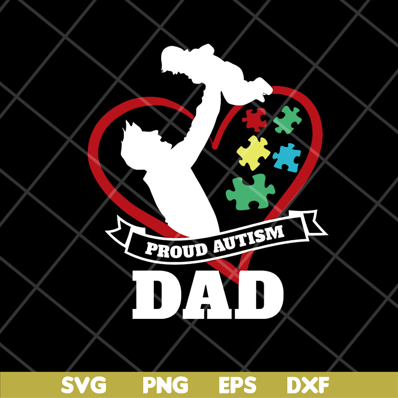FTD07052122-proud autism dad svg, png, dxf, eps digital file FTD07052122.jpg