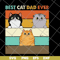 FTD10062110-Fluffy Cat Best Cat Dad Retro svg, png, dxf, eps digital file FTD10062110.jpg