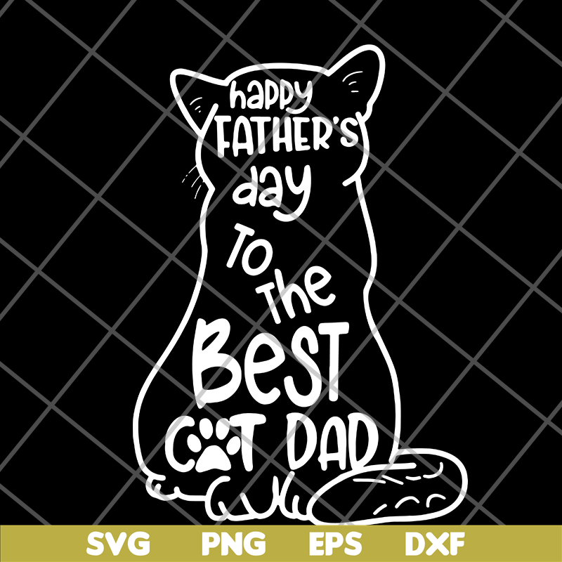 FTD10062125-Cat dad father svg, png, dxf, eps digital file FTD10062125.jpg
