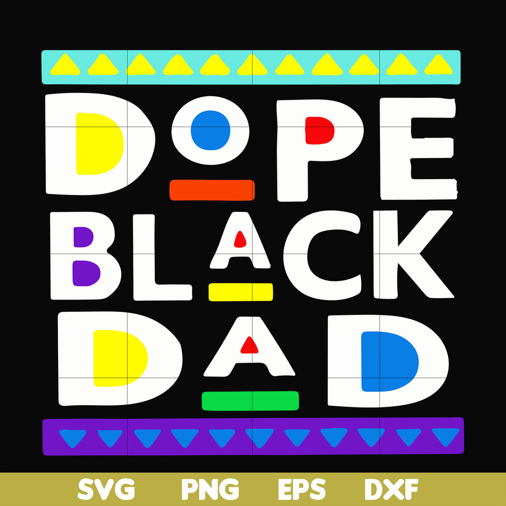 FTD19-DOPE BLACK DAD svg, png, dxf, eps, digital file FTD19.jpg