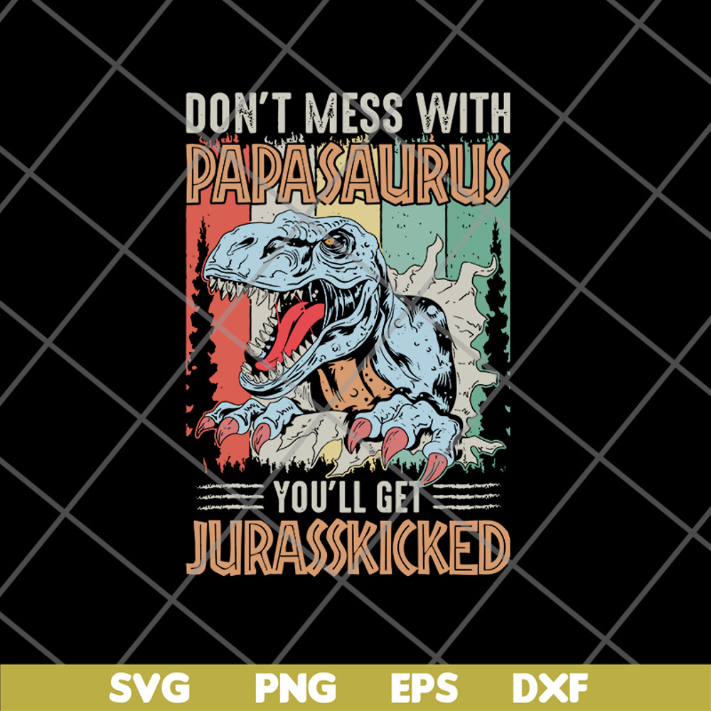 FTD24052121-Papa Saurus svg, png, dxf, eps digital file FTD24052121.jpg