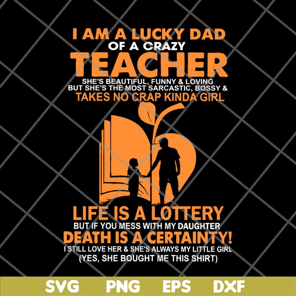 FTD28052113-I Am A Lucky Dad svg, png, dxf, eps digital file FTD28052113.jpg