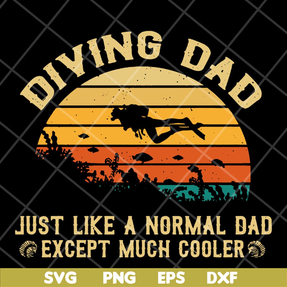 FTD29042105-Diving dad svg, Fathers day svg, png, dxf, eps digital file FTD29042105.jpg