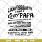 FTD29042118-Lucky daughter svg, Fathers day svg, png, dxf, eps digital file FTD29042118.jpg