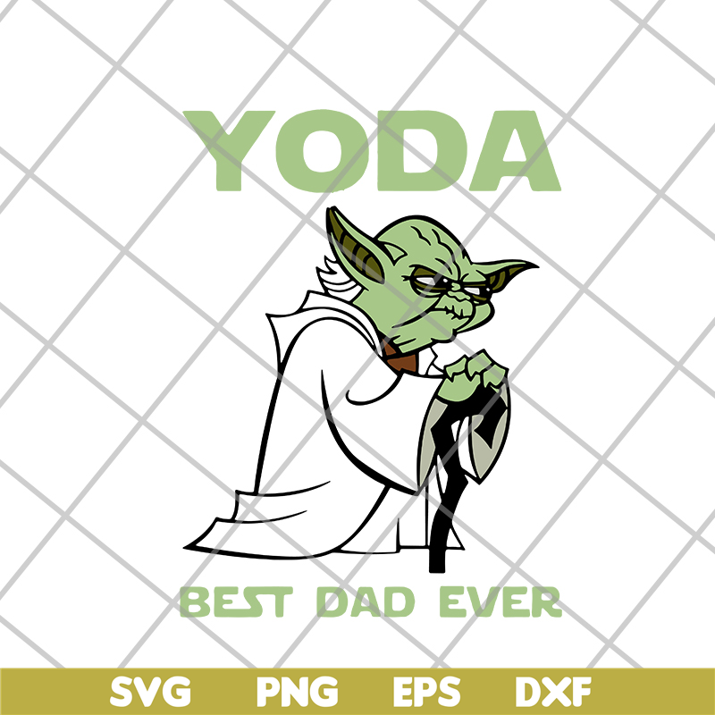 FTD29052142-Yoda best dad ever svg, png, dxf, eps digital file FTD29052142.jpg