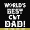 FTD43-World's best cat dad svg, png, dxf, eps, digital file FTD43.jpg