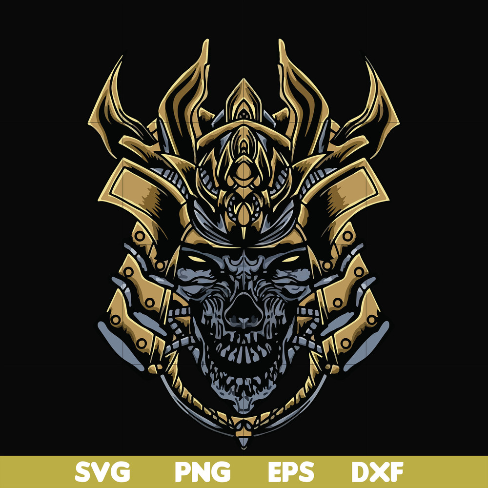 HLW0014-Skull halloween svg, png, dxf, eps digital file HLW0014.jpg