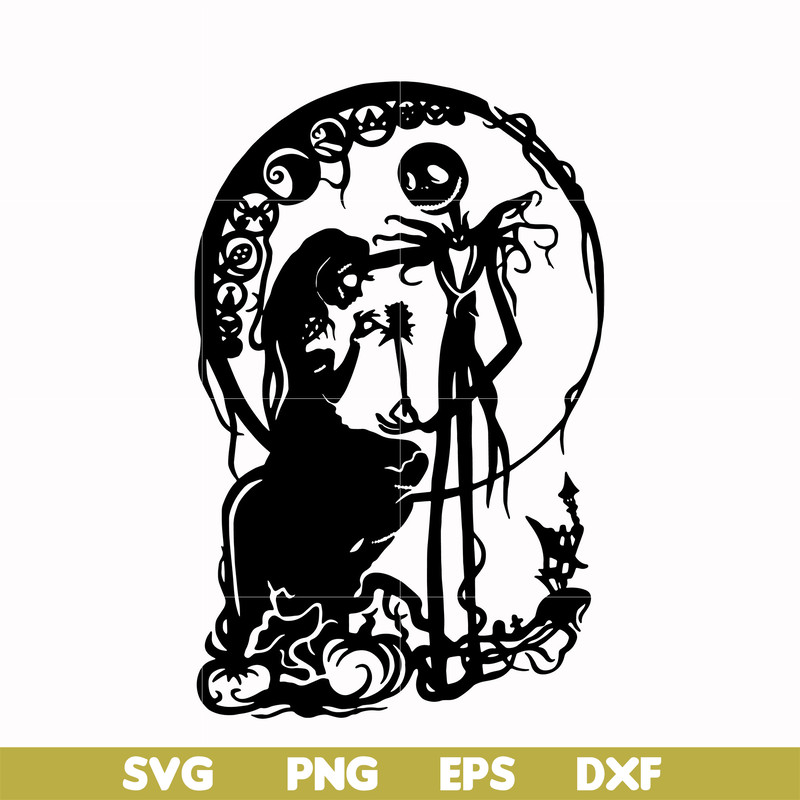 HLW0035-Nightmare Before Halloween svg, png, dxf, eps digital file HLW0035.jpg