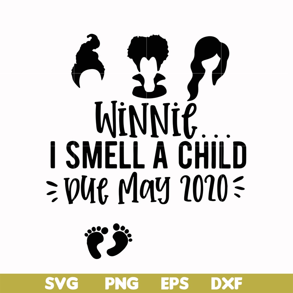 HLW0120-i smell a child svg, png, dxf, eps digital file HLW0120.jpg