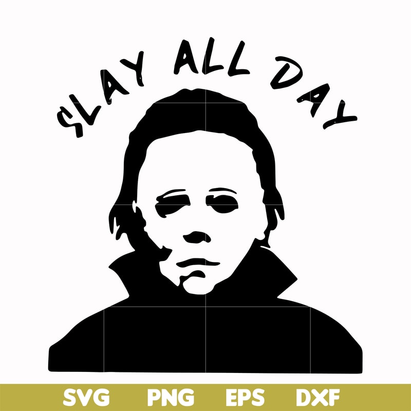 HLW0150-Slay all day svg, png, dxf, eps digital file HLW0150.jpg